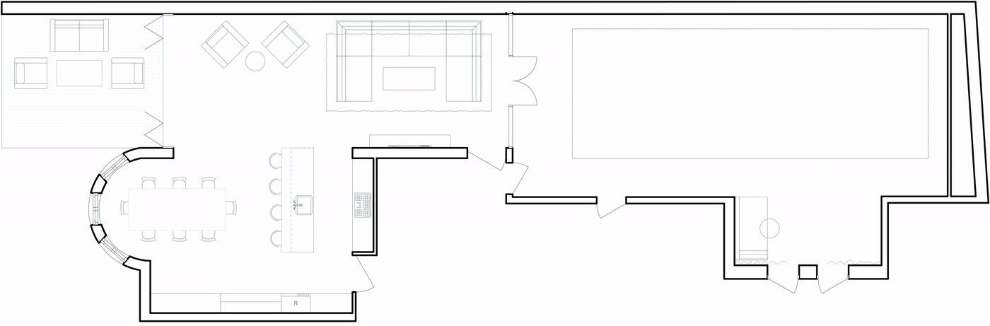 Floor plan of Elsworthy.