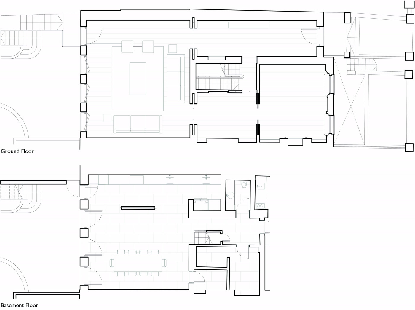 Floor plan of Hamilton.
