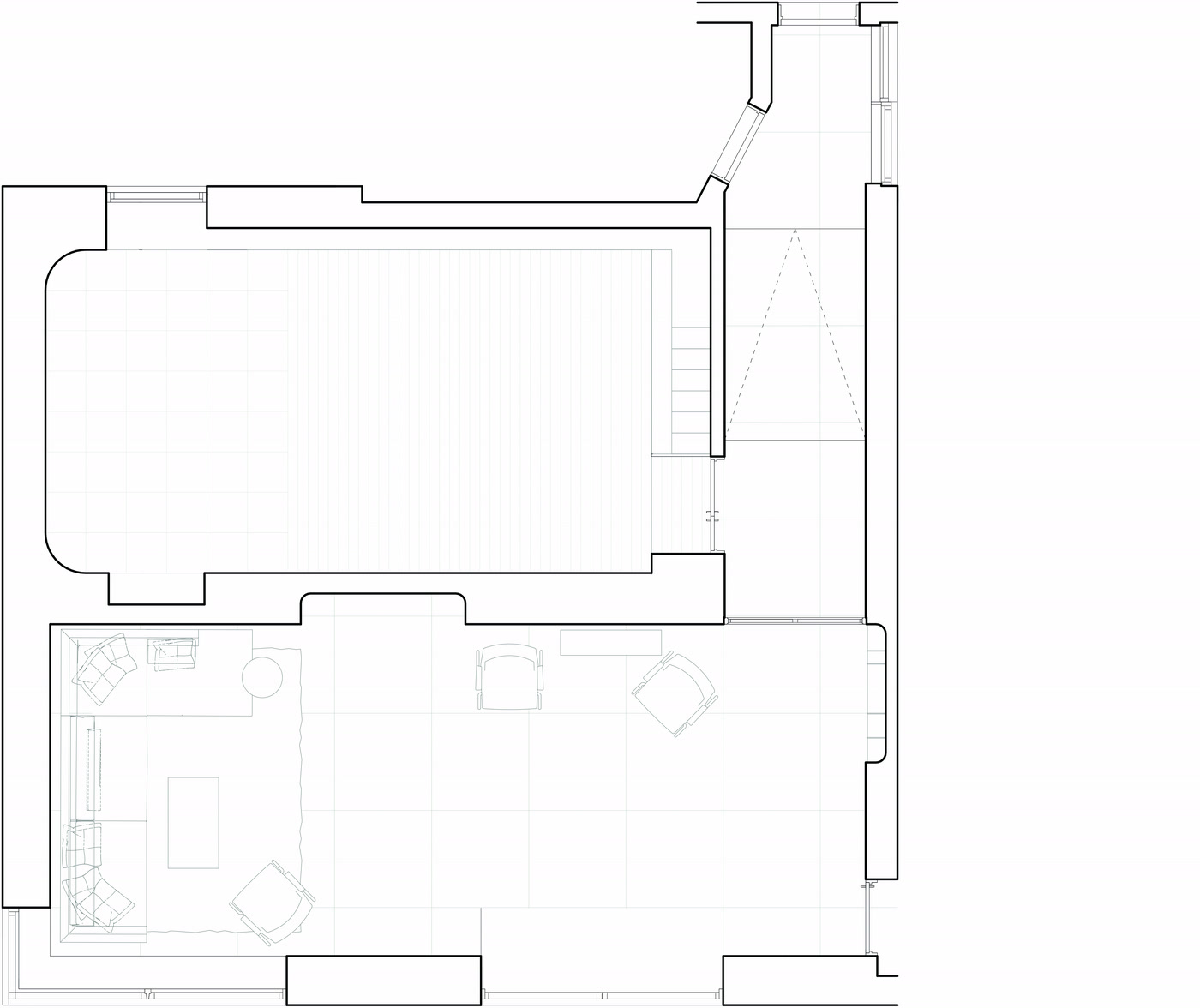 Floor plan of Heights.