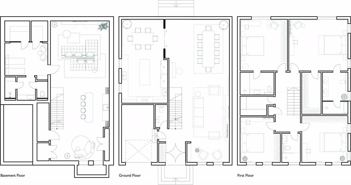 Floor plan of Lustre.